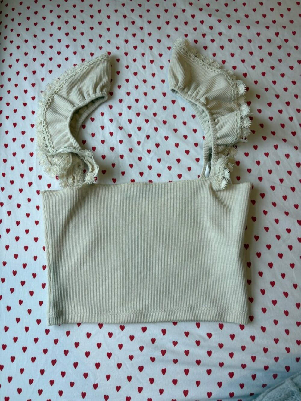 Tan Crop Top (Size XS)